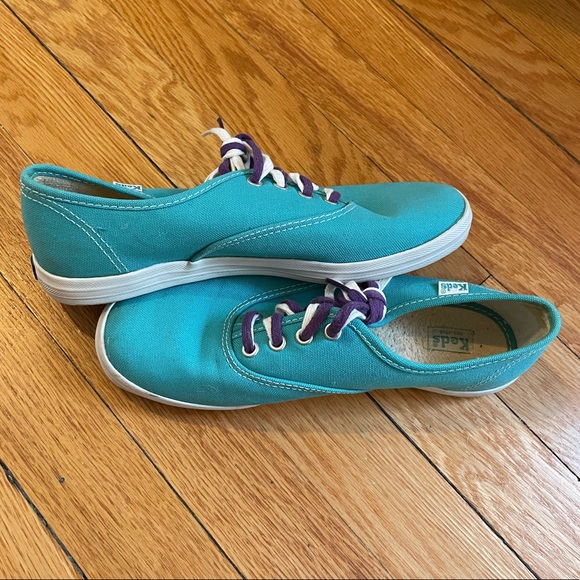 Turquoise Keds - Picture 4 of 5